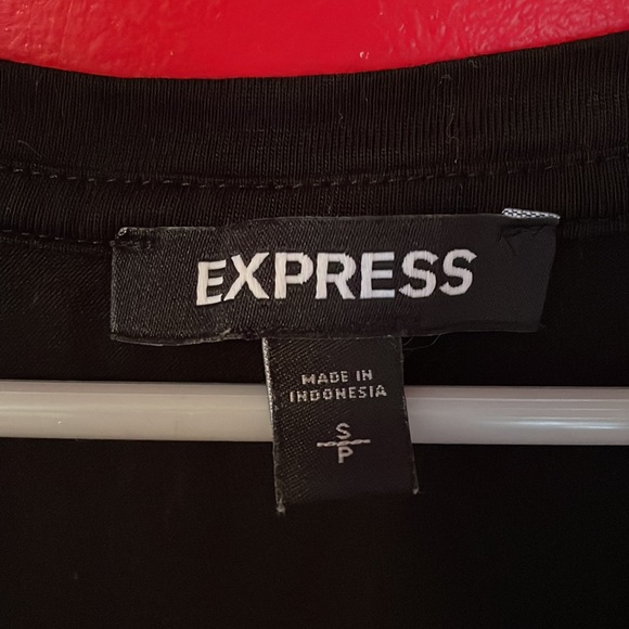 Express Black Long Sleeve Shirt - Picture 3 of 4